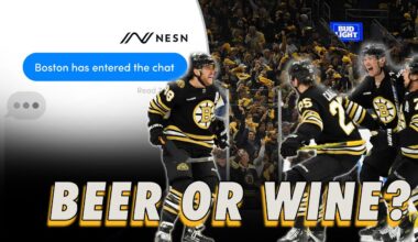What are you drinking during Bruins playoff game? 🍻🥂| Boston Has Entered The Chat