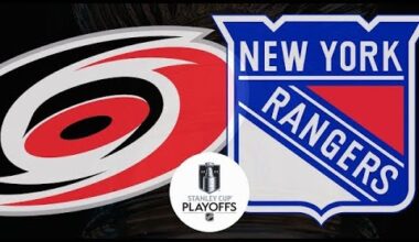 New York Rangers vs Carolina Hurricanes GAME 6 w/Superbman
