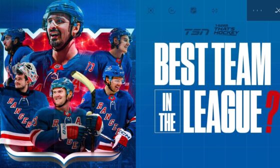 ARE THE RANGERS THE BEST BET TO WIN THE STANLEY CUP?