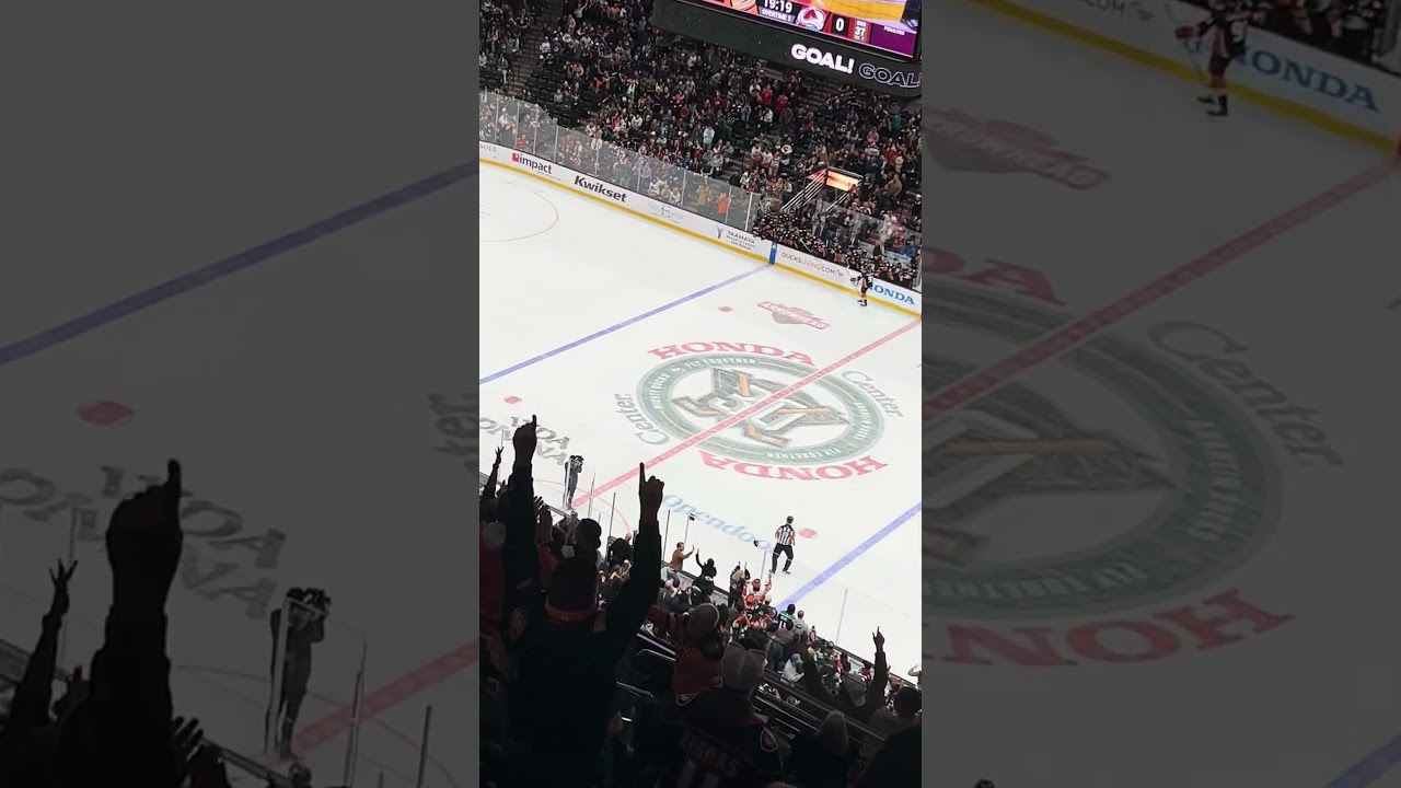 Ducks win in shootout 12/2/23. Leo Carlsson scores against Avalanche.