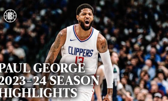 Paul George 2023-24 Season Highlights | LA Clippers