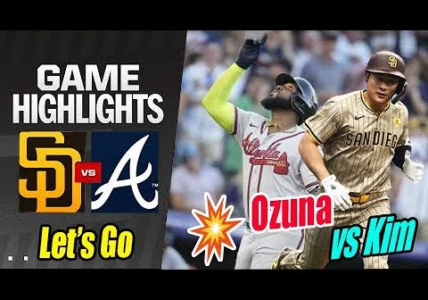Atlanta Braves vs San Diego Padres (May 17, 2024) | Today Highlights | Ozuna vs Kim Bomb !