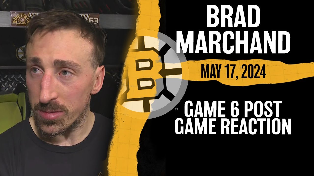 Brad Marchand On Game 6 Performance vs. Florida Panthers