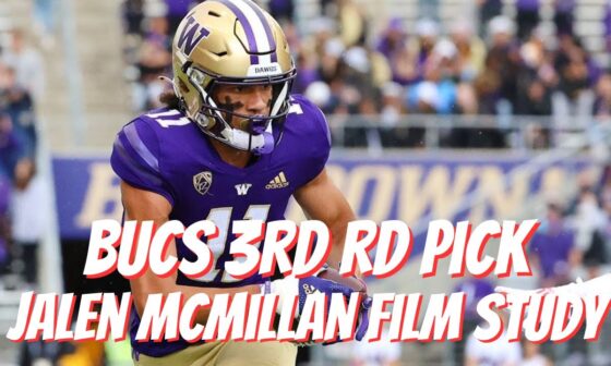 Bucs 3rd Rd Pick WR Jalen McMillan Film Study| 2024 Tampa Bay Buccaneers Off-Season