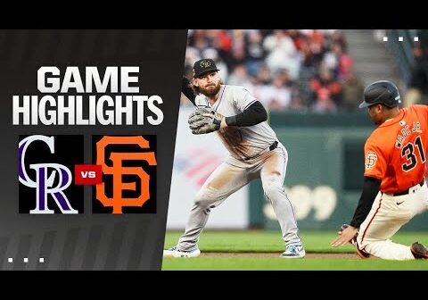 Rockies vs. Giants Game Highlights (5/17/24) | MLB Highlights