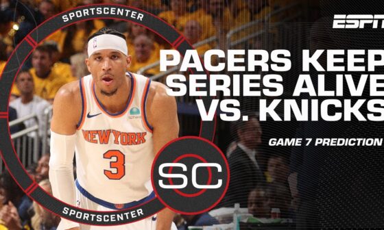 How many HITS can the Knicks SURVIVE as Pacers FORCE a Game 7? 👀 | SportsCenter