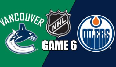 Vancouver Canucks vs Edmonton Oilers GAME 6 w/Superbman