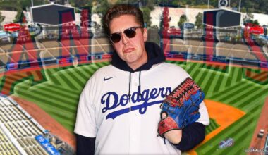 ANGELS FAN HAS TO WEAR DODGERS JERSEY TO DODGER GAME! | Kleschka Vlog
