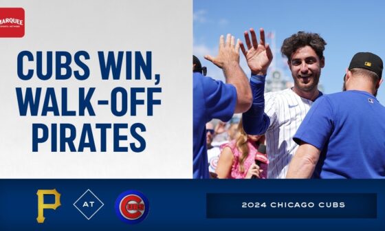 RECAP: Morel walk-off gives Cubs the victory over Pirates!