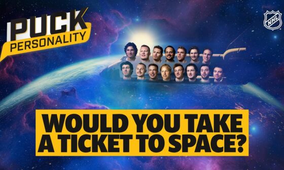 Would Crosby, McDavid Take a Free Ticket to Space?