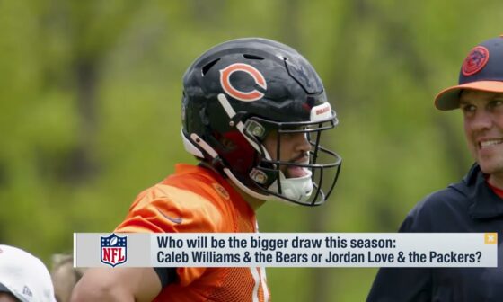 Who will be a bigger draw in 2024: Caleb Williams and Bears or Jordan Love and Packers?