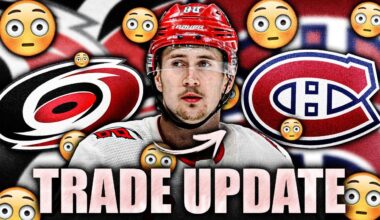 MARTIN NECAS TRADE UPDATE: MONTREAL CANADIENS OFFER SHEET? Habs News & Rumours