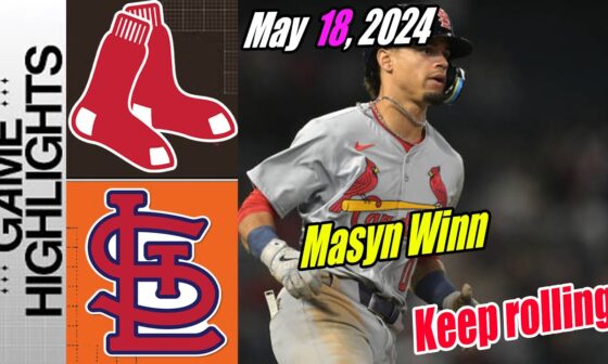 Cardinals vs Boston Red Sox [Highlights] | Another jaw-dropping play by Masyn Winn! 😲