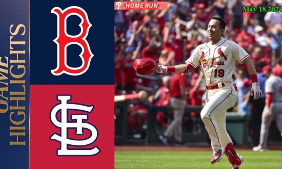 Red Sox Vs. Cardinals Game Highlights May 18, 2024| MLB Highlights | 2024 MLB Season