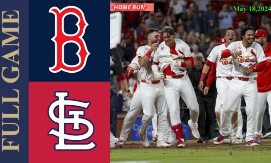 Red Sox Vs. Cardinals Full Game Highlights May 18, 2024 | MLB Highlights | 2024 MLB Season