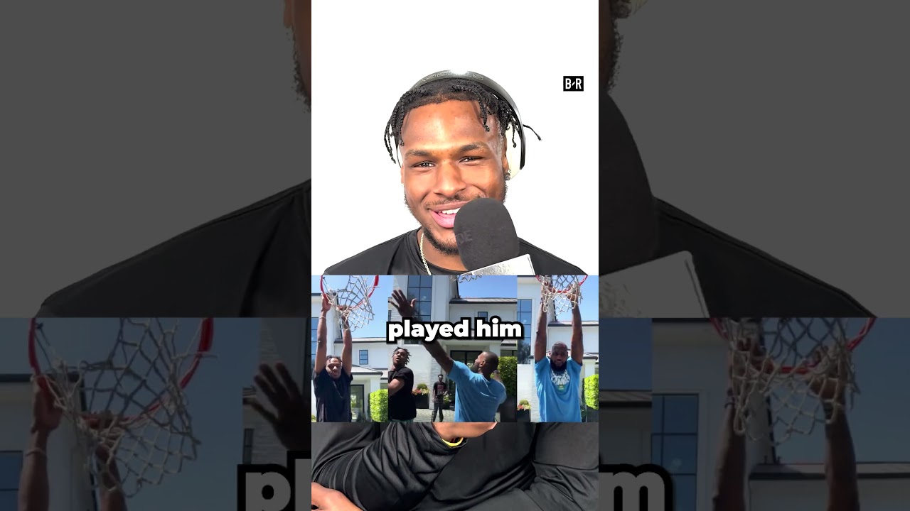 Bronny on which NBA player he'd challenge 1v1 🤔