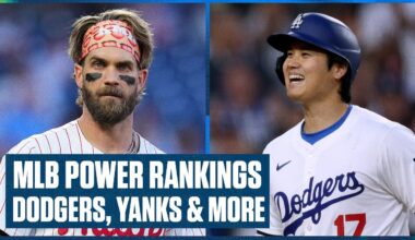 MLB Power Rankings: Yankees, Phillies, Dodgers battle for the No. 1 spot