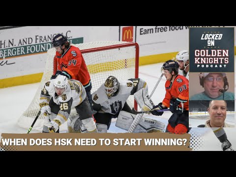 When do the Silver Knights need to start winning? / Lack of end of season awards for VGK / Playoffs