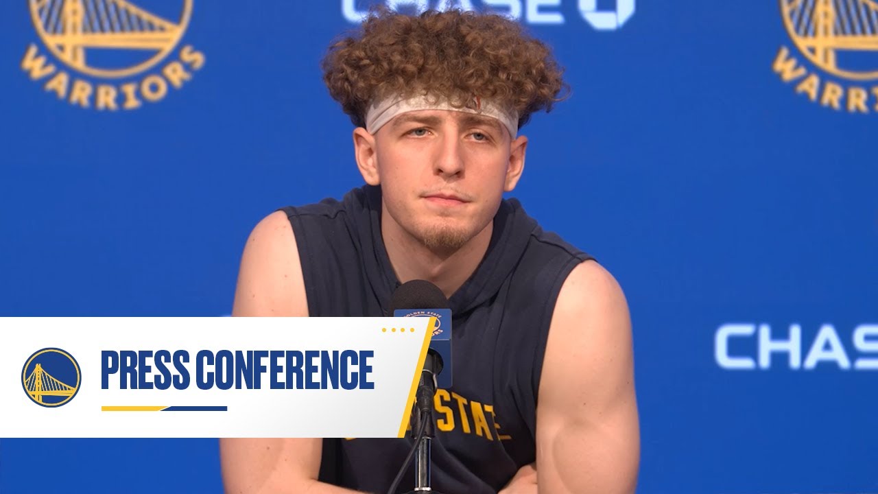 Brandin Podziemski on Being Named to NBA All-Rookie First Team