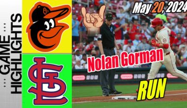St. Louis Cardinals vs Orioles [Highlights] May 20, 2024 | RedBird go first!! 😎