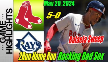 Red Sox vs Tampa Bay Rays [Highlights] 2 Run Home Run The rocket detroys From Ceddanne Rafaela 🚀🚀🚀