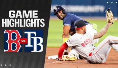 Red Sox vs. Rays Game Highlights (5/20/24) | MLB Highlights