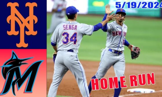 New York Mets vs Miami Marlins Game Highlights May 19, 2024 | MLB Highlights | 2024 MLB Season