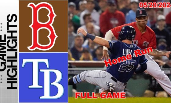 Boston Red Sox vs Tampa Bay Rays May 20, 2024 FULL GAME Highlights | MLB Highlights |2024 MLB Season