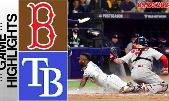 Boston Red Sox vs Tampa Bay Rays May 20, 2024 GAME Highlights | MLB Highlights | 2024 MLB Season