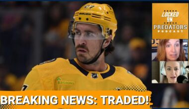BREAKING NEWS: Nashville Predators Trade Ryan McDonagh to Tampa Bay Lightning