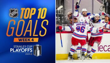 NHL Top 10 Goals from Week 4 | 2024 Stanley Cup Playoffs