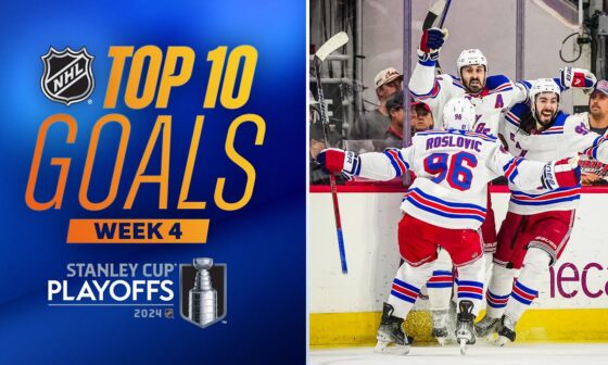 NHL Top 10 Goals from Week 4 | 2024 Stanley Cup Playoffs