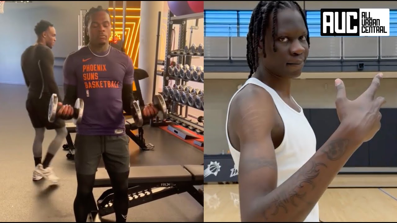 Gunna Gets Invited To Workout With The Phoenix Suns At Their Practice Arena