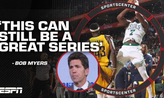 'Boston STOLE this game!' - Bob Myers reacts to Celtics vs. Pacers Game 1 | SportsCenter