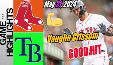 Red Sox vs Rays [Highlights] May 21, 20224 | A line shot from Vaughn Grissom gets us on the board 😉