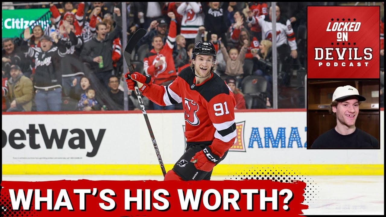 Dawson Mercer Had a Career-Low in Points & is a Pending RFA...What Will His Contract Look Like?