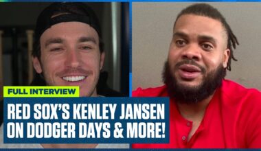 Boston Red Sox’s Kenley Jansen on his Dodgers' days, becoming a closer, Red Sox rotation & more