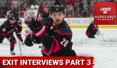 Canes Host Exit Interviews Part 3 | Carolina Hurricanes Podcast #carolinahurricanes #causechaos #nhl