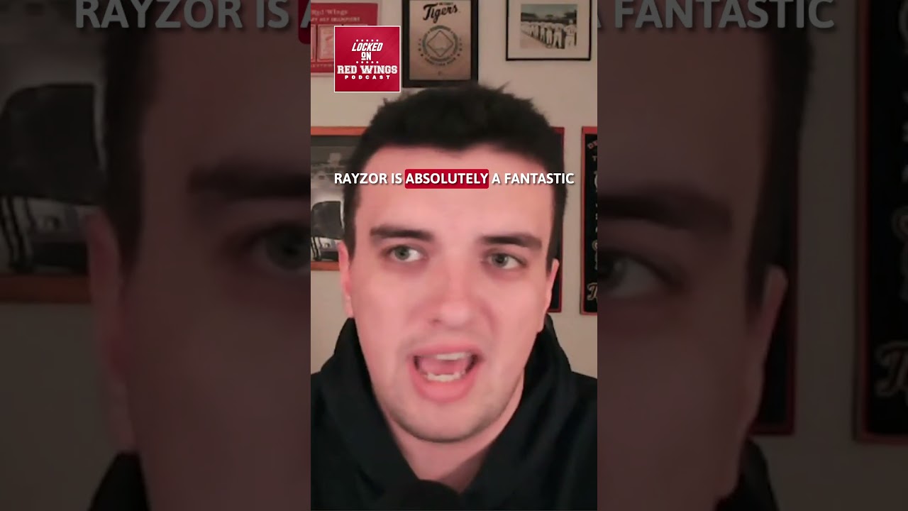 Could Lucas Raymond be the next Red Wings alternate captain? #lgrw #shorts