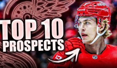 THE TOP 10 DETROIT RED WINGS PROSPECTS (THE BEST PROSPECT POOL IN THE NHL)