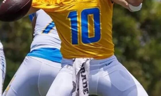 Gold jersey, Powder Blue number and Yellow outline. This would work with White, Gold or Powder Blue pants!! Please make it!!