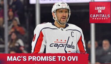 Brian Maclellan's promise to Alex Ovechkin. Nic Dowd's importance to the Caps.