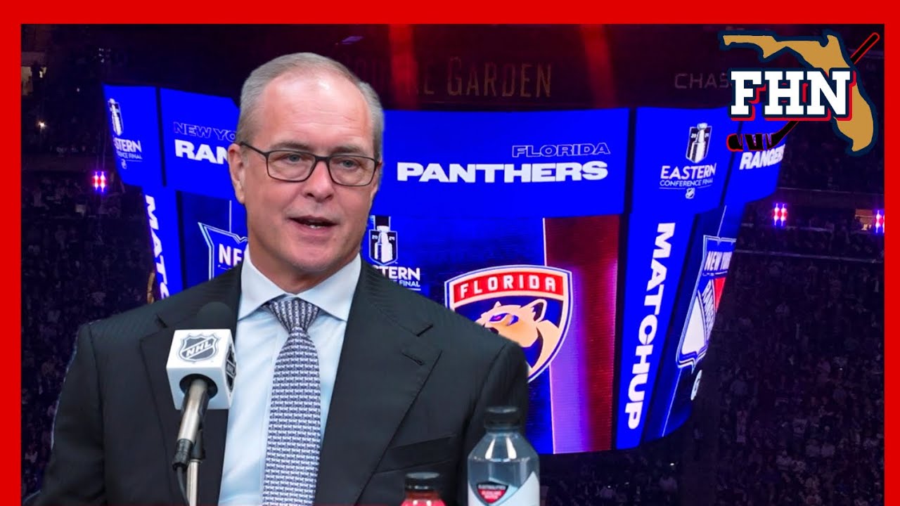 Paul Maurice, Postgame: Florida Panthers 3, New York Rangers 0 (Game 1)