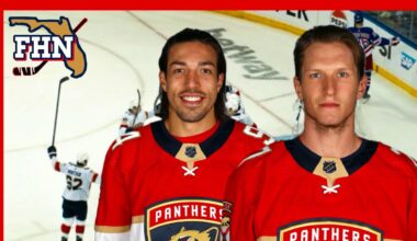 Ryan Lomberg, Eetu Luostarinen: Florida Panthers Before Game 2 vs. New York Rangers