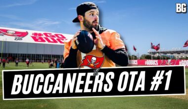 Sights and sounds from Tampa Bay Buccaneers OTA practice #1