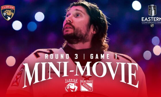 MINI-MOVIE: Bobrovsky SHUTS OUT Rangers in Game 1 of ECF!