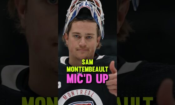 Goalies are weird 🥰 #Hockey #MontrealCanadiens #Shorts