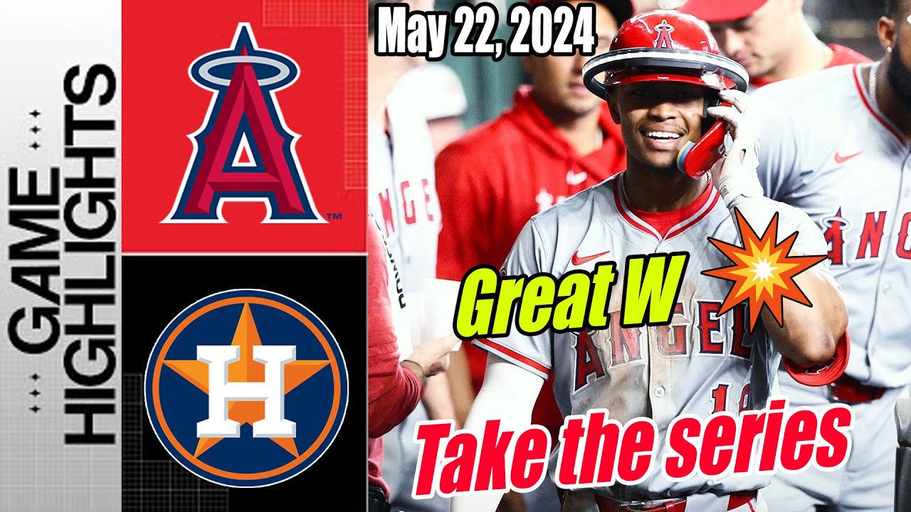 Los Angeles Angels vs Houston Astros [Kyren Paris' first career homer | Angels take the series]