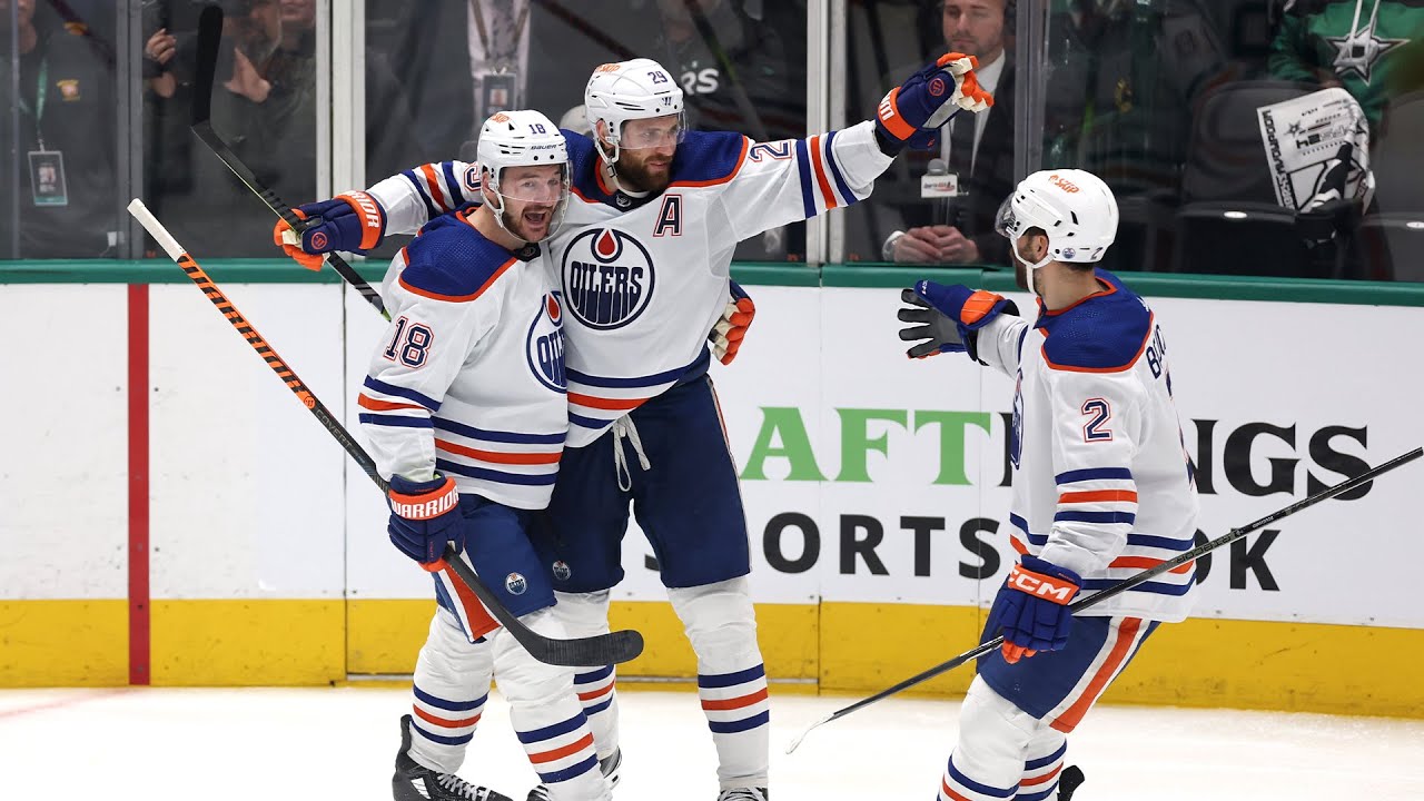 Draisaitl opens the Western Conference Final! 🚀💧🎯