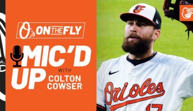 Mic'd Up with Colton Cowser | O's on the Fly | Baltimore Orioles